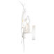 Aruba 1 Light 12 inch Textured White Plaster ADA Wall Sconce Wall Light